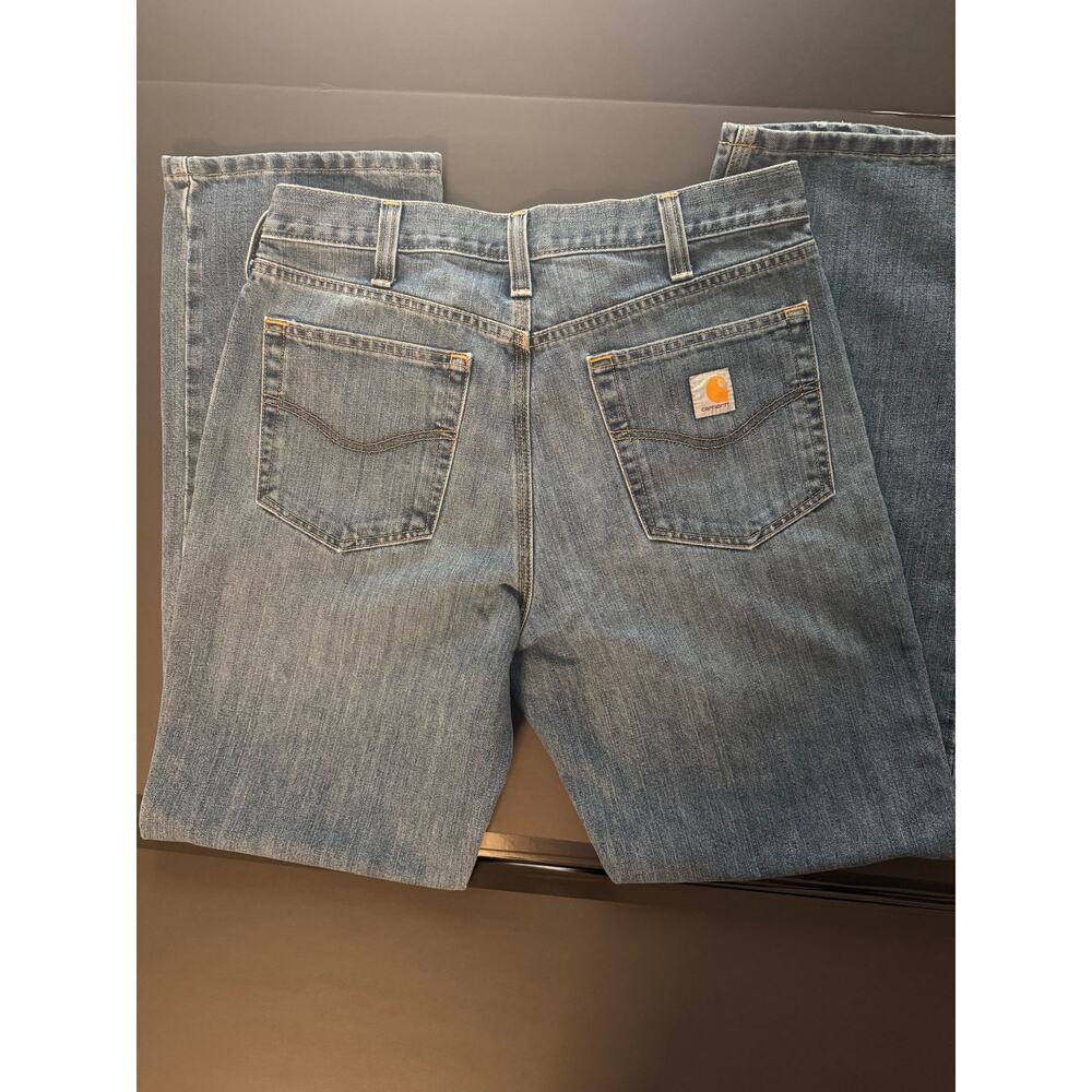 Carhartt Men’s Jeans – 34x34 – Relaxed Fit Workwear Denim - Picture 4 of 7